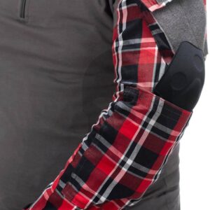 IG Flannel Combat Shirt red