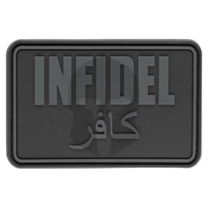 JTG Infidel Large Rubber Patch blackops