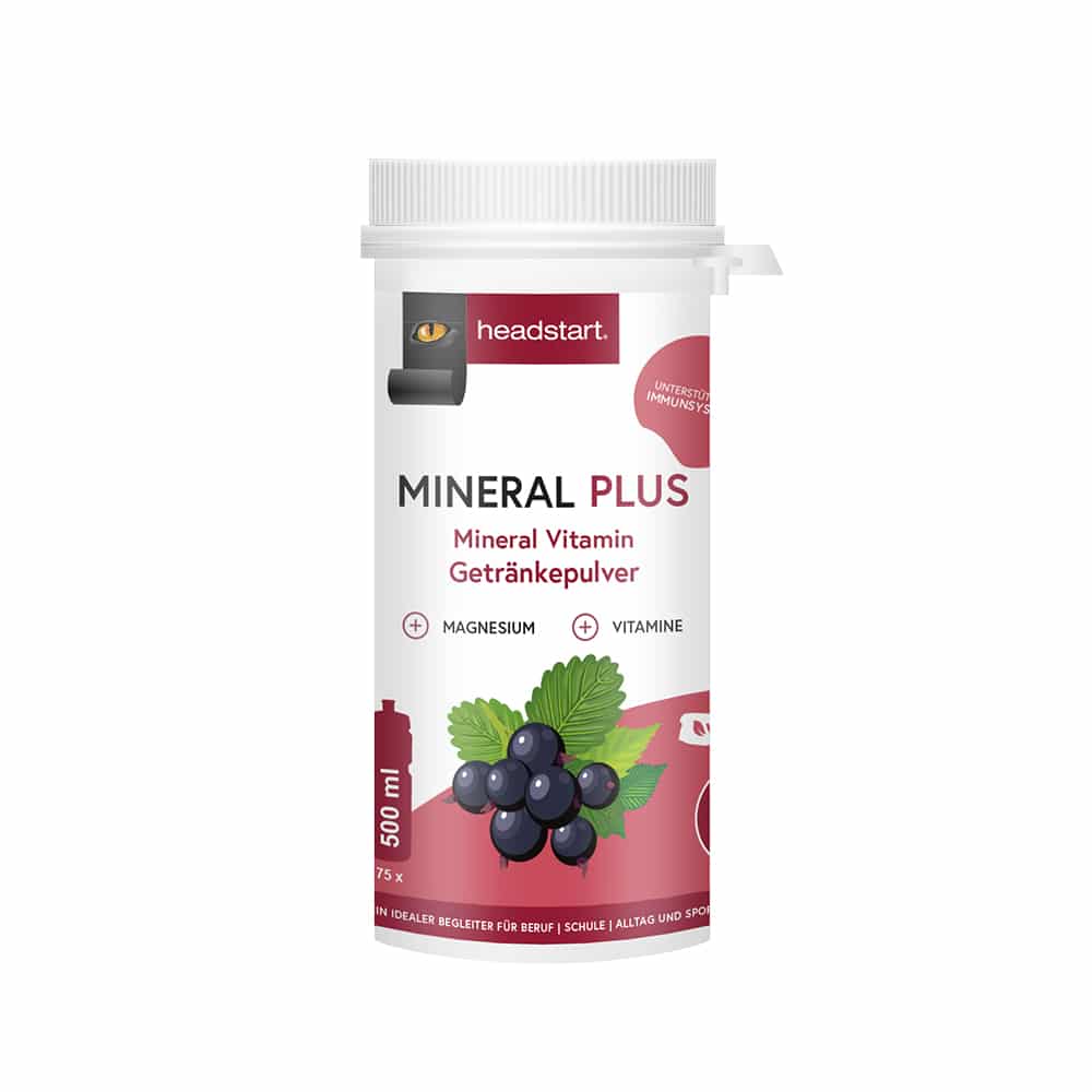 headstart Mineral Plus Getränkepulver Johannisbeere 300 g headstart Mineral Plus Getränkepulver Johannisbeere 300 g