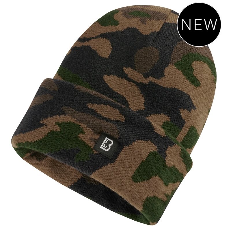 Brandit Watch Cap Rack woodland Brandit Watch Cap Rack woodland