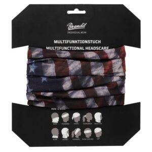 Brandit Multifunktionstuch US Flag Print