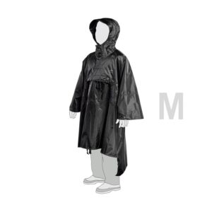 TT Tac Poncho schwarz