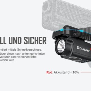 Olight Baldr Mini Waffenlicht & Green Laser