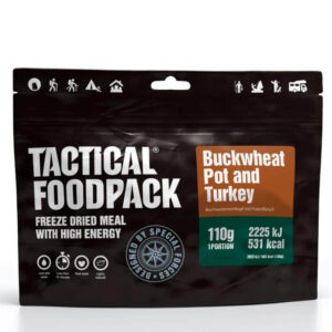 Tactical Foodpack Buckwheat Pot and Turkey