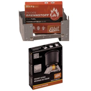 Esbit Klappkocher mit Brennstoff