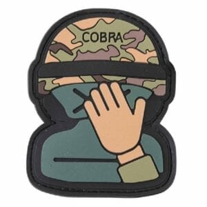 AustriAlpin COBRA Emoji Rubber Patch "Palm"