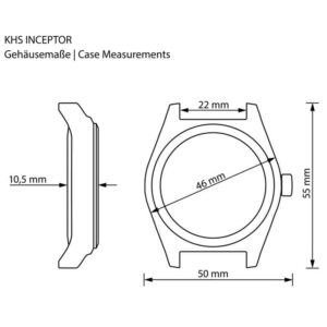 KHS Inceptor Black Steel Natoband schwarz