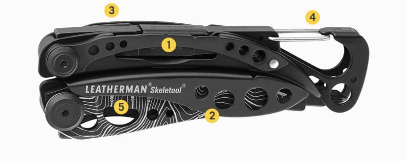 Leatherman Skeletool Topo