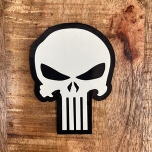 CID Punisher IR Patch weiß