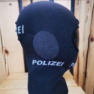 pro-function Atmungsaktive Sturmhaube POLIZEI schwarz