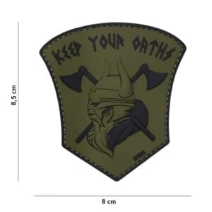 101inc Keep Your Oaths Rubber Patch