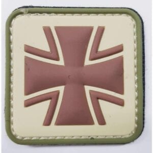 101inc BW Kreuz Rubber Patch