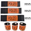 COP Armbinde POLIZEI orange