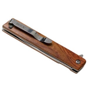 Buck Einhandmesser Decatur wood