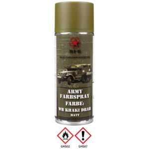 MFH Army Farbspray WH khaki drab matt 400 ml
