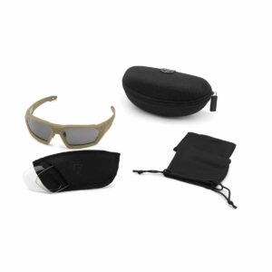 Revision Schutzbrille SHADOWSTRIKE tan Smoke/Clear