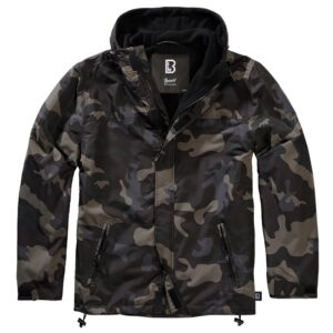 Brandit Windbreaker Frontzip dark-camo