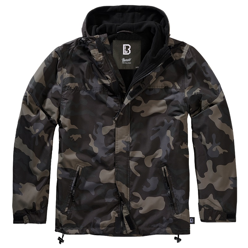 Brandit Windbreaker Frontzip dark-camo Brandit Windbreaker Frontzip dark-camo