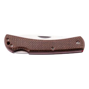 Herbertz Taschenmesser Leinenmicarta braun