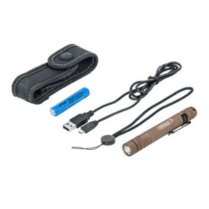 Walther LED Taschenlampe PL31r desert 250 lm mit USB