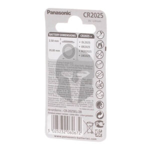 Panasonic CR2025 Knopfzelle 3V