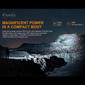 Fenix E28R LED Taschenlampe 1.500 lm mit USB