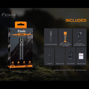 Fenix E28R LED Taschenlampe 1.500 lm mit USB