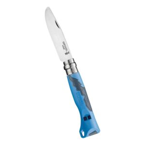 Opinel No 07 Kindermesser Outdoor Junior blau