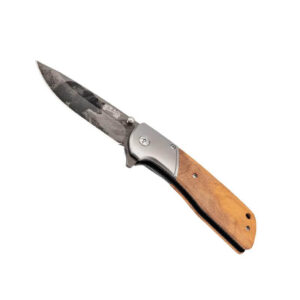 Herbertz Einhandmesser Olivenholz Bärenmotiv