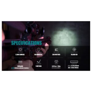 Olight PL-Pro Valkyrie Waffenlicht desert 1.500 lm