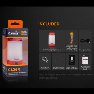 Fenix CL26R Campingleuchte
