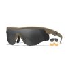 Wileyx Schutzbrille ROGUE COMM Clear/Grey/Orange