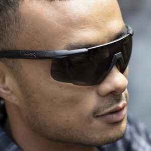 Wileyx Schutzbrille SABER ADVANCED Clear/Smoke Grey