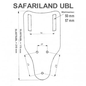 Safariland 6075 UBL-Wechselsteg