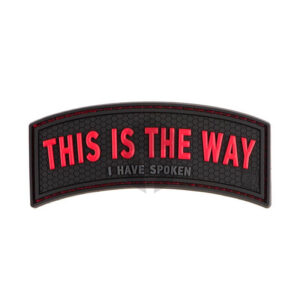 JTG This is the Way Rubber Patch