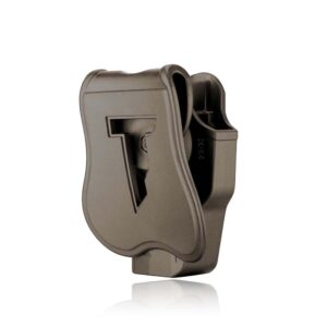Cytac R-Defender Paddle Holster Gen 3 für GLOCK 19 Gen 1-5 tan