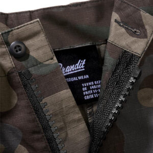 Brandit BDU Ripstop Shorts for Kids dark-camo