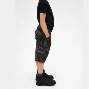 Brandit BDU Ripstop Shorts for Kids dark-camo