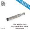 DPM Rückstoß-Dämpfungssystem für GLOCK 20 GEN 4 Heavy Duty