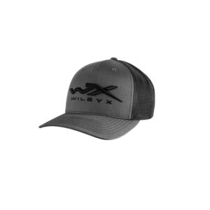Wileyx Snapback Cap Black and Grey