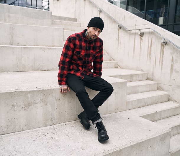 Brandit Lumber Jacket red-black Brandit Lumber Jacket red-black