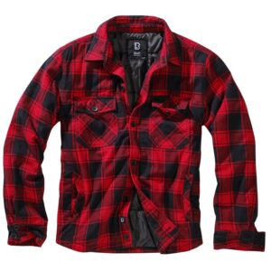 Brandit Lumber Jacket red-black