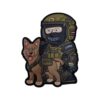COBRA Rubber Patch K9 brown