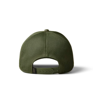 YETI Trucker Cap Patch on Patch oliv