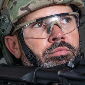 Wileyx Schutzbrille SABER ADVANCE Clear/Smoke Grey/Light Rust