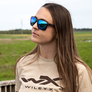 Wileyx Schutzbrille TREK Captivate Blue Mirror Polarisierend Sonnenbrille