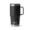 YETI Rambler Travel Mug 20 oz schwarz