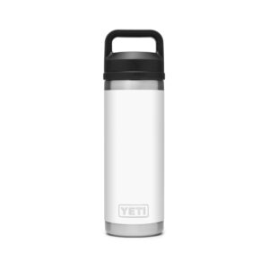 YETI Rambler Bottle 18 oz weiß