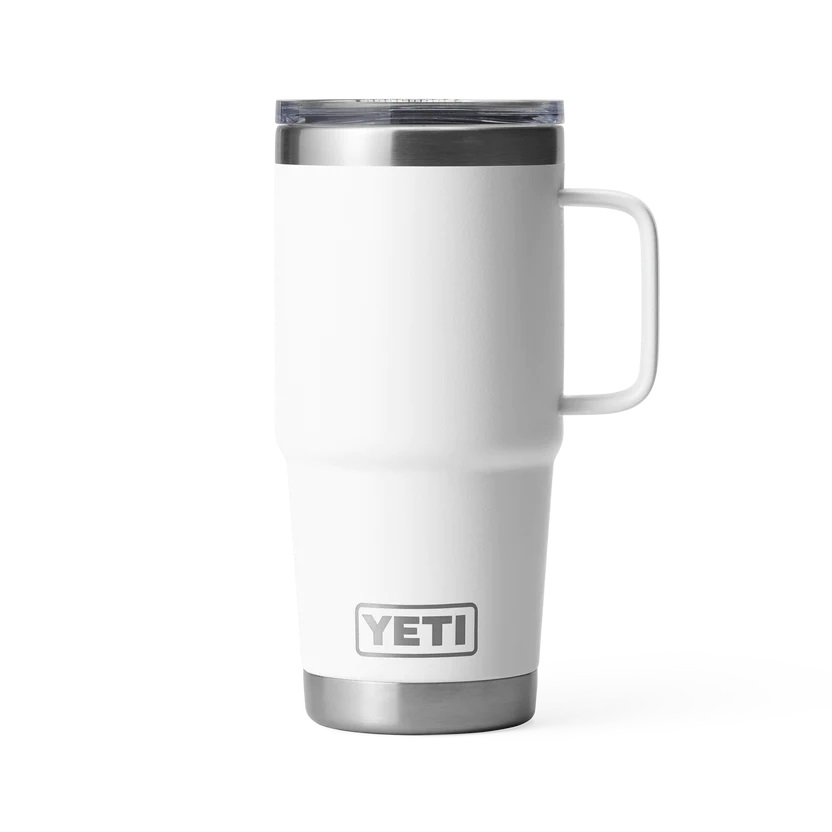 YETI Rambler Travel Mug 20 oz weiß
