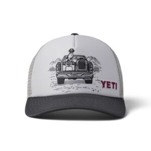 YETI Trucker Cap Kids Pup in a Truck grey